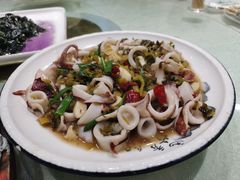 酸菜炒鱿鱼-温岭人家(红花北路店)