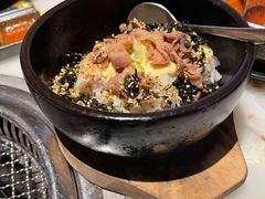 紫菜牛肉拌饭-厚贞日式烤肉(龙之梦店)