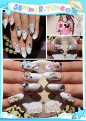 糖果指甲造型-光SPA科技美肤