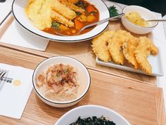 炸虾排咖喱蛋包饭-池奈·咖喱蛋包饭(熙地港店)