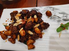 黑蒜子牛肉粒-陆壹捌餐厅(五大道店)
