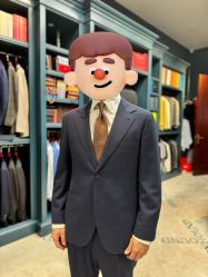 -怒马会 全麻衬西装高级定制