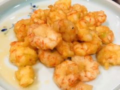 清炒野生大虾仁-宝轩渔府·老字号海鲜·正宗津菜(水上店)