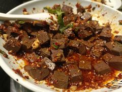 辣子蒜羊血-大厨小馆(华阳城店)