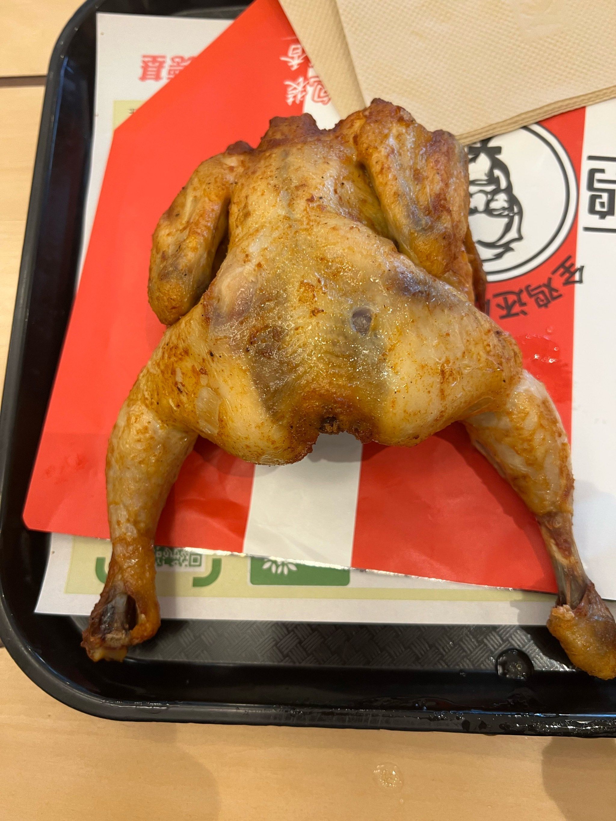 吃肯德基的全鸡啦