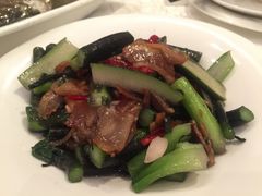 腊肉炒菜苔-亢龙太子酒轩(东湖店)