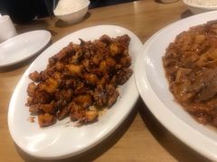 酱爆桃仁鸡丁-陈傻子餐厅(世纪都会店)