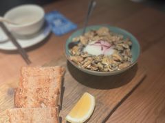 滇南杂菌配酸面包-山野板扎·云贵川Bistro(上海首店)