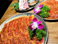 -明洞阿姨·韩式酱蟹烤肉·创意料理(三元桥店)