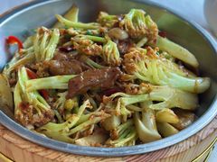 干锅花菜-将军烧鹅海鲜酒楼