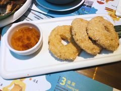 炸虾饼配泰国梅子酱-帕蓝·暹罗料理(曲阳店)