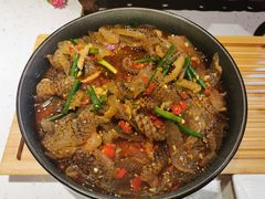 凉拌鱼皮-釜盛海鲜烤肉火锅自助料理(正义坊购物中心店)