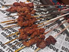 昭通小黄牛肉小把串10串-火塘云南烧烤大排档