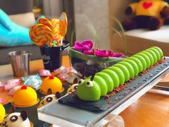 毛毛虫奶油慕斯-解放碑威斯汀酒店-知味国际美食餐厅