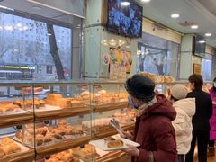 面包甜点陈列柜-新侨三宝乐面包店(崇文门店)