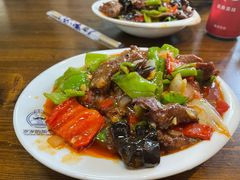 -歹歹的加个面过油肉拌面