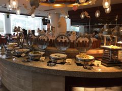 自助取餐区-东莞塘厦三正半山温泉酒店·沙利文西餐厅