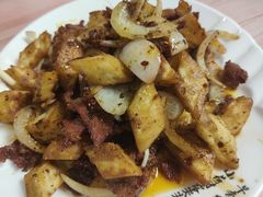 炒馕-蘑菇拌面•正宗新疆菜