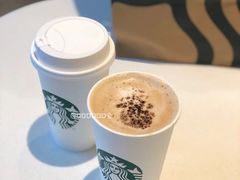 燕麦丝绒拿铁-星巴克(广州立白中心店)