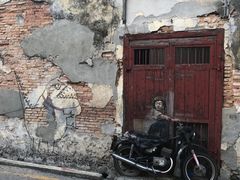 -槟城街头艺术街区