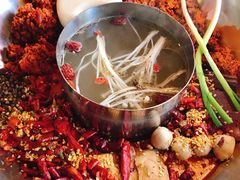 谭血鸭红锅底-谭鸭血老火锅(漳州路店)