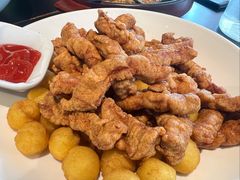薯丸子炸肉-连鹭海鲜·海肠捞饭·海胆饭(星海店)