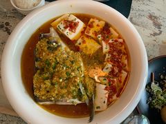 黄椒酱蒸大鱼头-T館·花园艺术餐厅