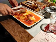 水上漂嫩牛肉-尚尚仙·酸汤猪手·猪肚鸡火锅(华联万柳购物中心店)