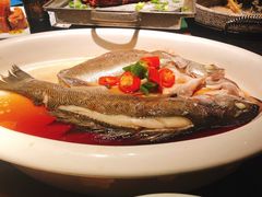 葱椒鲈鱼-绿茶餐厅(领展购物广场·中关村店)