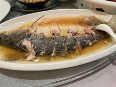 酒香蒸鲥鱼-东方明珠老上海8号餐厅