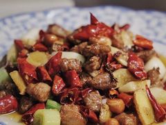 宫保牛肉-百年粉蒸牛肉