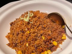 松茸菌菇素炒飯-小运河·公馆(国贸店)