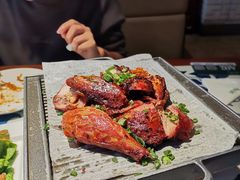 绿茶烤鸡-绿茶餐厅(王府井永宁门店)