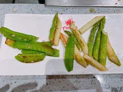 煎芦笋-大渔铁板烧(大悦城店)