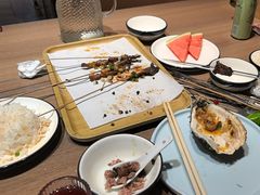 -街角等你.大连海鲜烧烤.经典铁板海鲜串(西安路店)