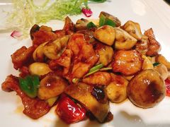蘑菇炒肉-周三的情书花园餐厅(江北店)