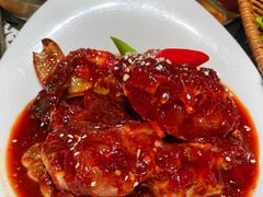 -草家酱蟹炭火烤肉店(珲春南路一店)