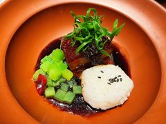 低温慢煮羊肚菌东坡肉-觀芷隐轩