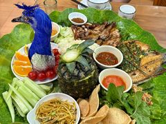 -沐毫傣泐云南菜孔雀宴•手抓饭傣味烧烤(曼听店)