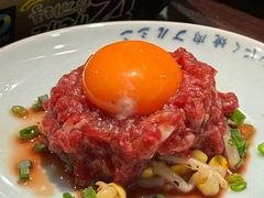 生拌牛肉-蒜香焼肉PURUSHIN(马场路店)