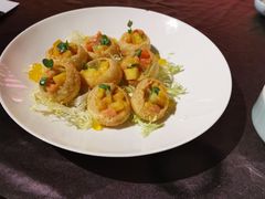 鲜虾菱麦色拉-蟹榭·本帮江浙菜·蟹宴(五角场合生汇商场店)