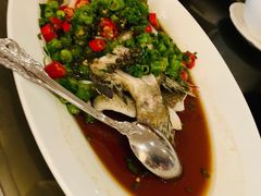 黄油花雕浸笋壳鱼-玫瑰厅上海菜(兴国路店)