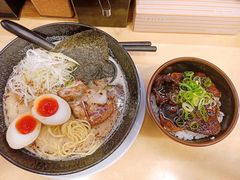 拉面迷你烤肉饭套餐-天地人ラーメン(2号店)