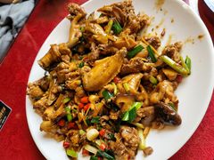 现杀果园鸡—黄焖鸡-生态苑农庄(十里画廊遇龙河店)