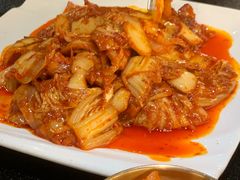 泡菜炒五花肉-24 新村雪浓汤(长白山烤肉店)