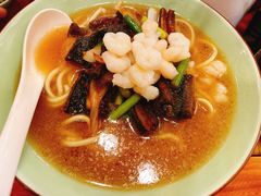 虾爆鳝面-奎元馆.百年奎元.非遗传承(西湖边的解放路店)