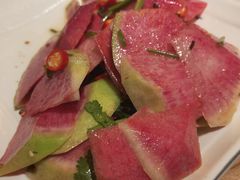 炝拌萝卜皮-有奴思烤肉·清真(正宁路店)