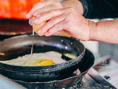韭菜蛋饼-阿婆油墩子(五里桥路188弄小区店)