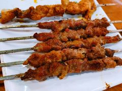 羊肉串-義聚德·清真铜锅涮羊肉·烧烤(河东店)