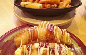 Garlic Salad Squid Tempura